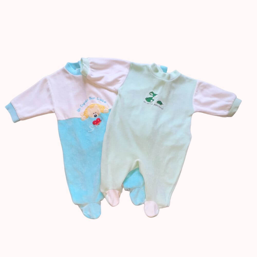 LOT DE 2 PYJAMAS BOY 3 MOIS