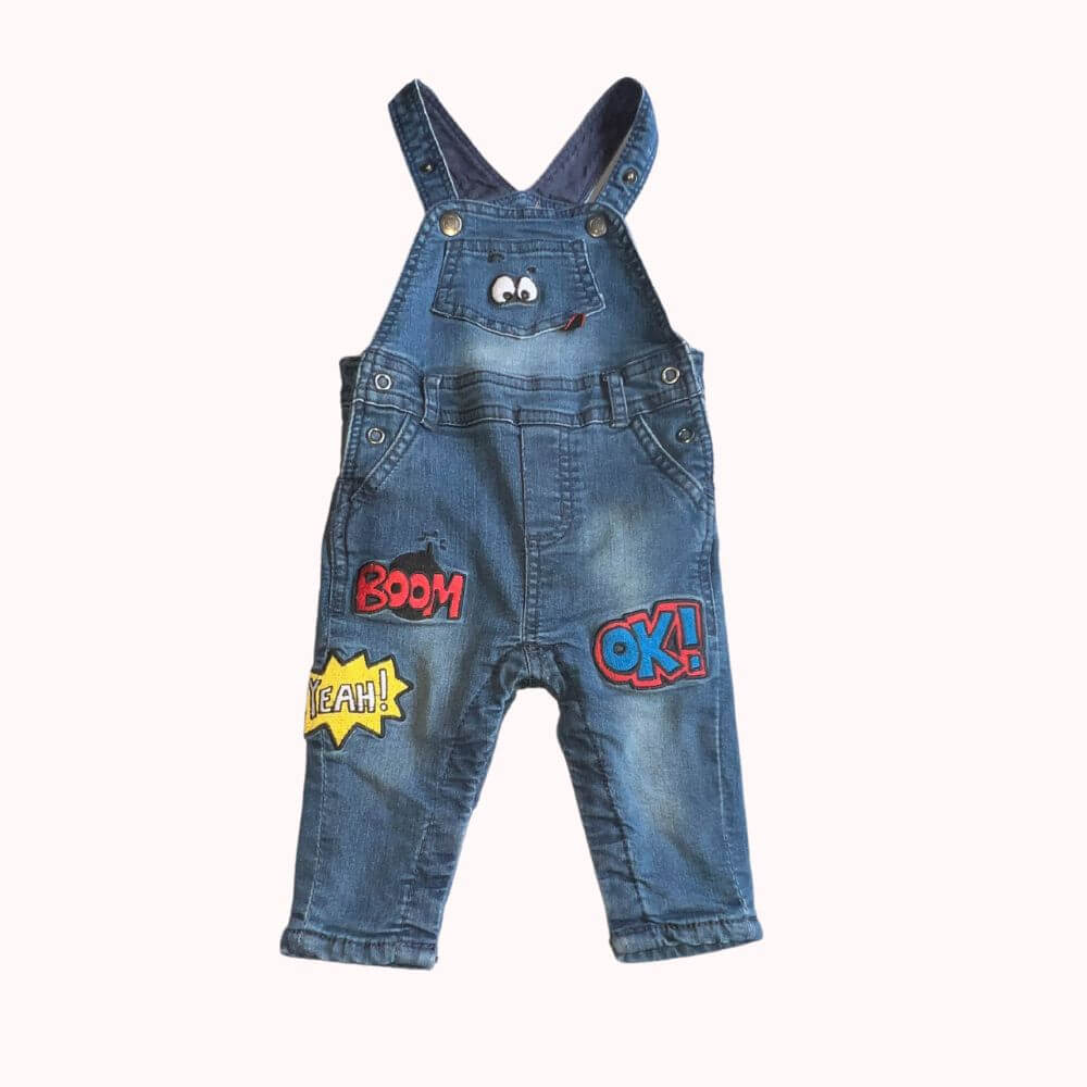 SALOPETTE EN JEAN 6 MOIS