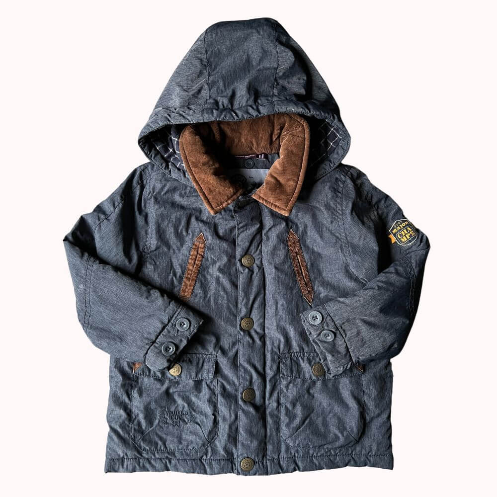 BLOUSON BLEU -SERGENT MAJOR- 3 ANS