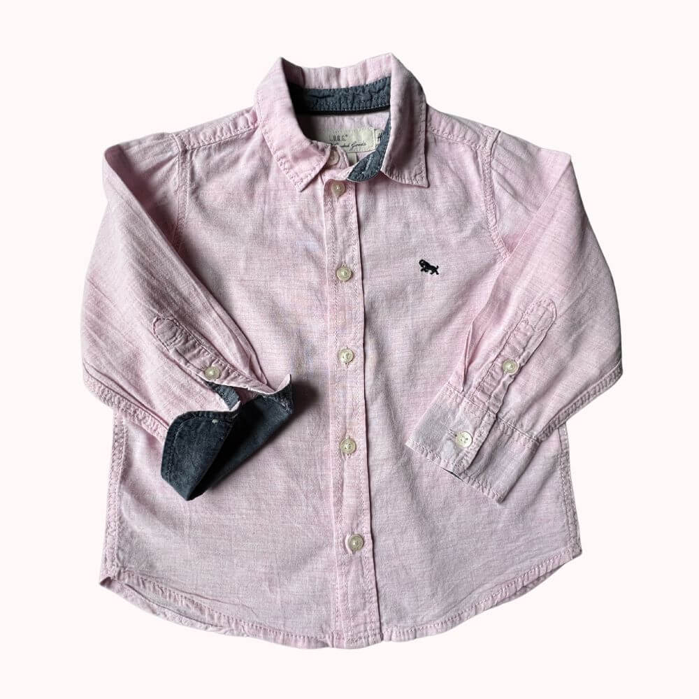 CHEMISE ROSE -H&M- 2 ANS