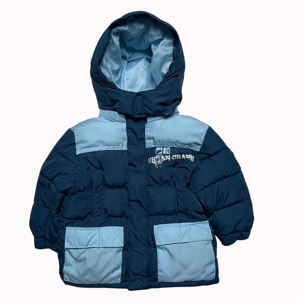 DOUDOUNE BLEUE -2 ANS