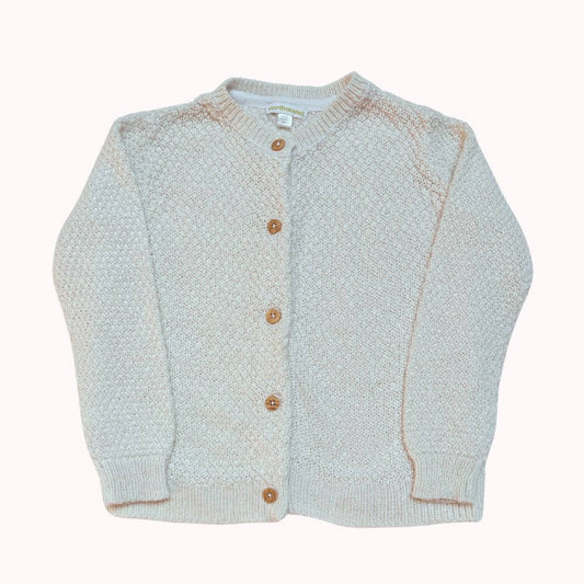 GILET ECRU -VERBAUDET- 4 ANS