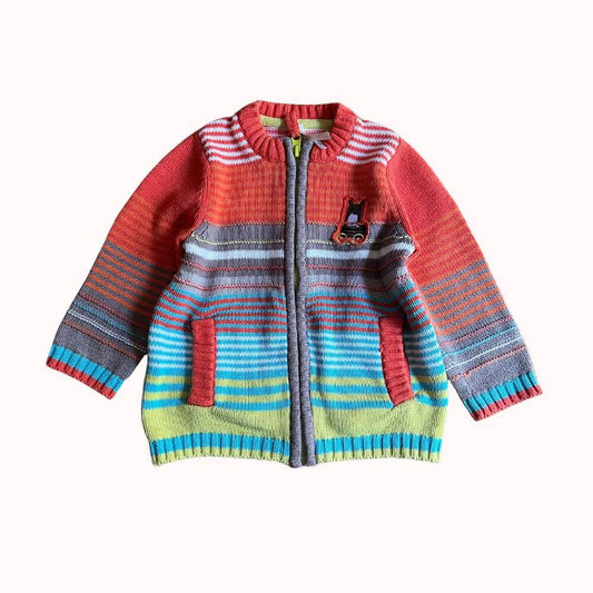 GILET MULTICOLOR- ORCHESTRA- 6 MOIS