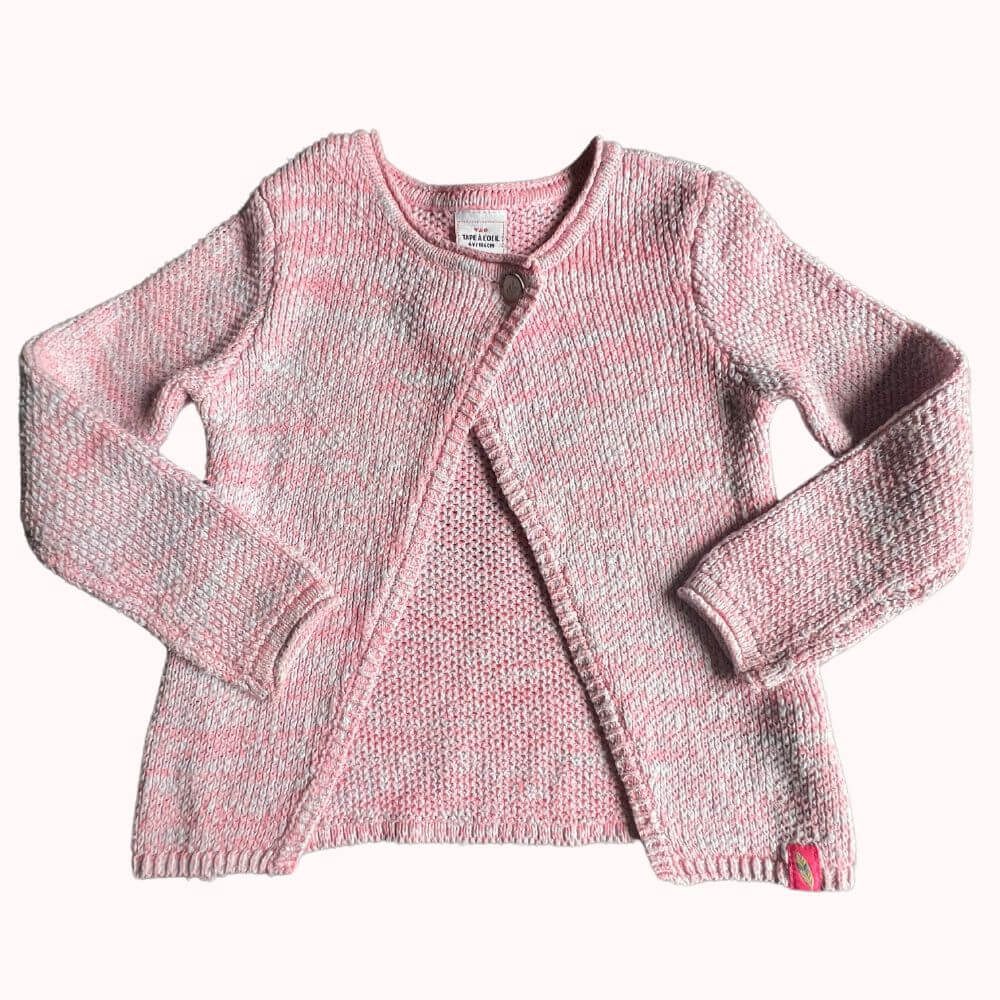 GILET ROSE -TAPE A L'OEIL- 4 ANS