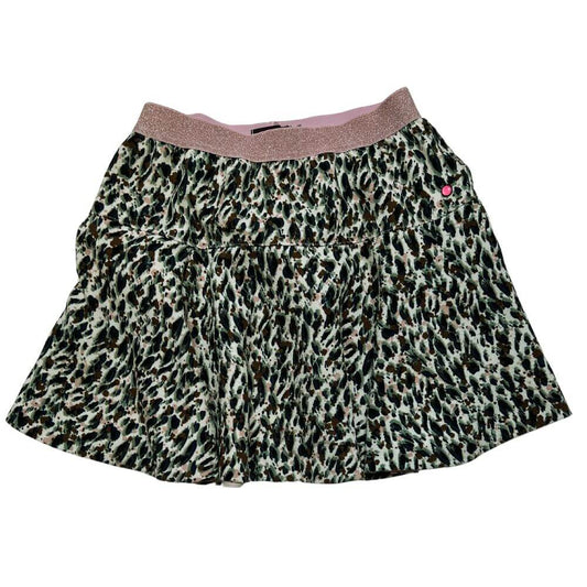 JUPE IMPRIMEE AVEC TAILLE ELASTIQUE-CATIMINI- 10 ANS