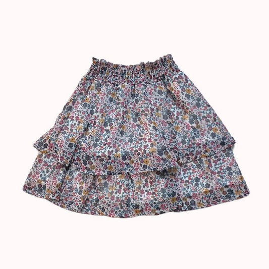 JUPE A FLEURS -GEMO- 4 ANS