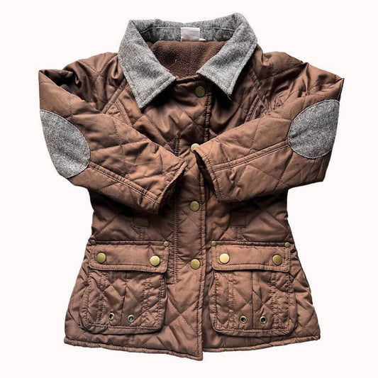 MANTEAU MARRON-5 ANS