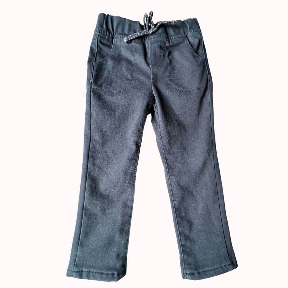 PANTALON BLEU MARINE -VERBAUDET- 3 ANS