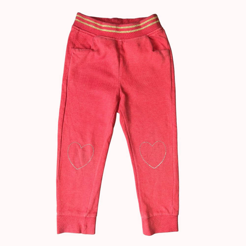 PANTALON JOGGING ROSE-VERBAUDET- 4 ANS