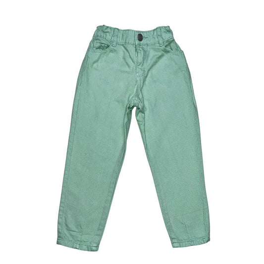 PANTALON VERT CLAIR -OKAÏDI- 4 ANS