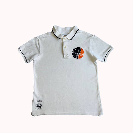 POLO LACOSTE ROLLAND GARROS 10 ANS