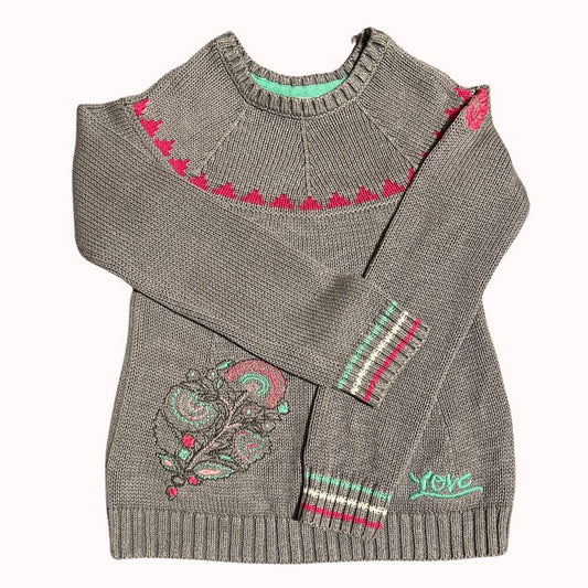 PULL GRIS A MOTIFS -PREMAMAN- 5 ANS