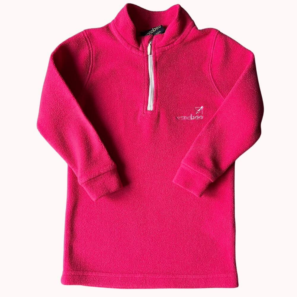 PULL POLAIRE ROSE -3 ANS