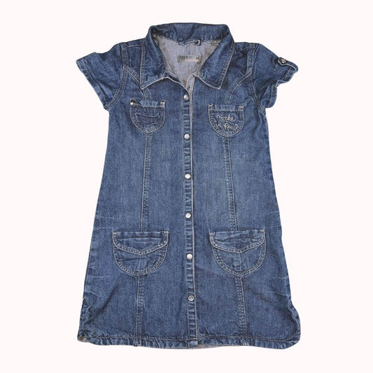 ROBE EN JEAN BLEU -LISA ROSE- 5 ANS