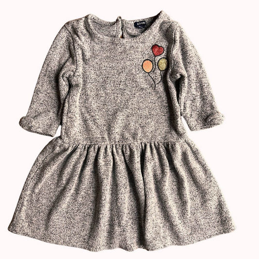 ROBE GRISE -KIABI- 3 ANS