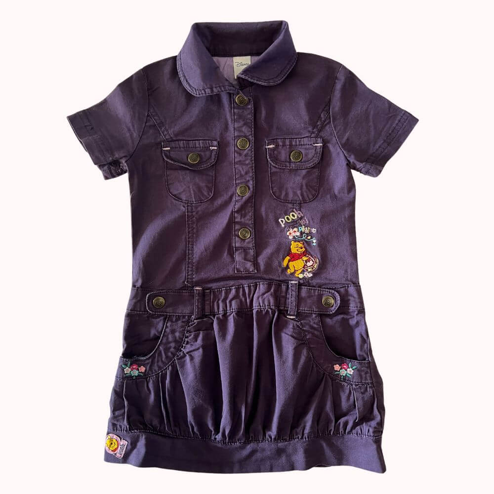 ROBE MAUVE -DISNEY- 3 ANS