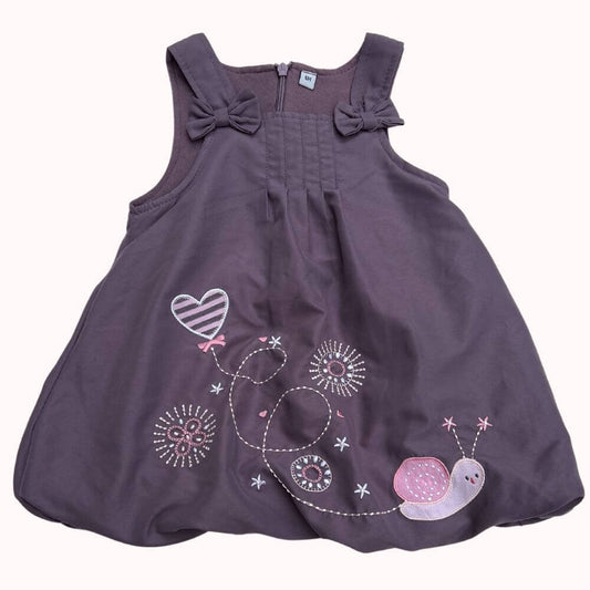 ROBE MAUVE 6 MOIS