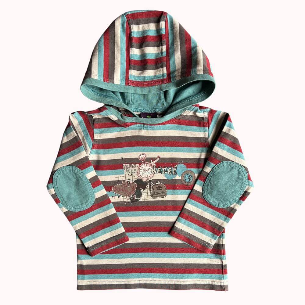 SWEAT A CAPUCHE- SERGENT MAJOR- 3 ANS