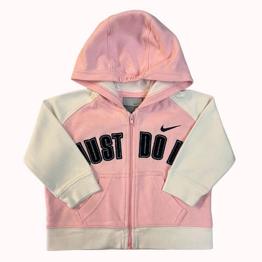 SWEAT ROSE A CAPUCHE - NIKE - 3-6 MOIS