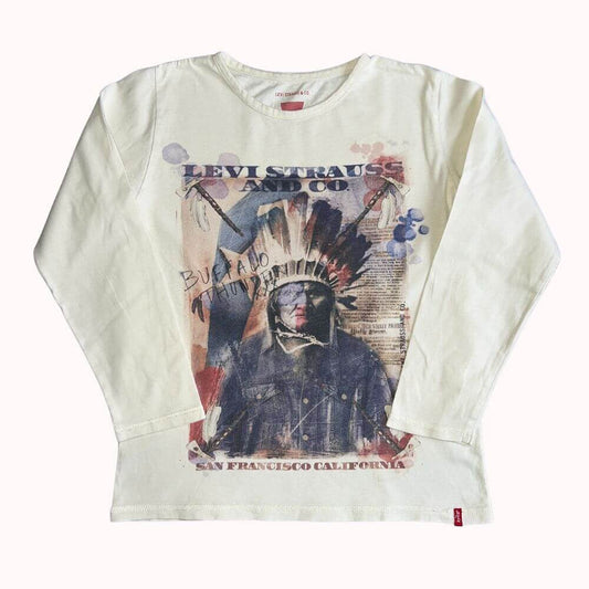 TEE-SHIRT-LEVI'S-MOTIF INDIEN 6 ANS