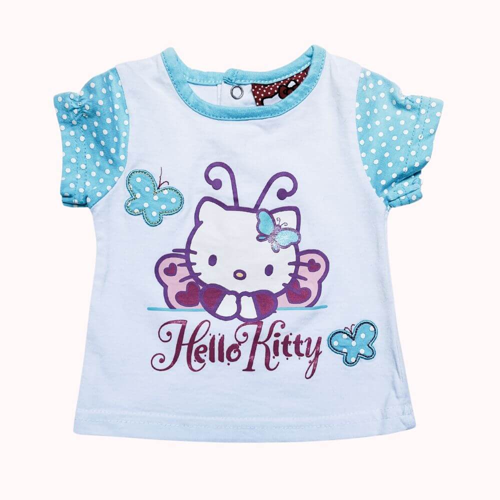 TEE-SHIRT -HELLO KITTY-3 MOIS