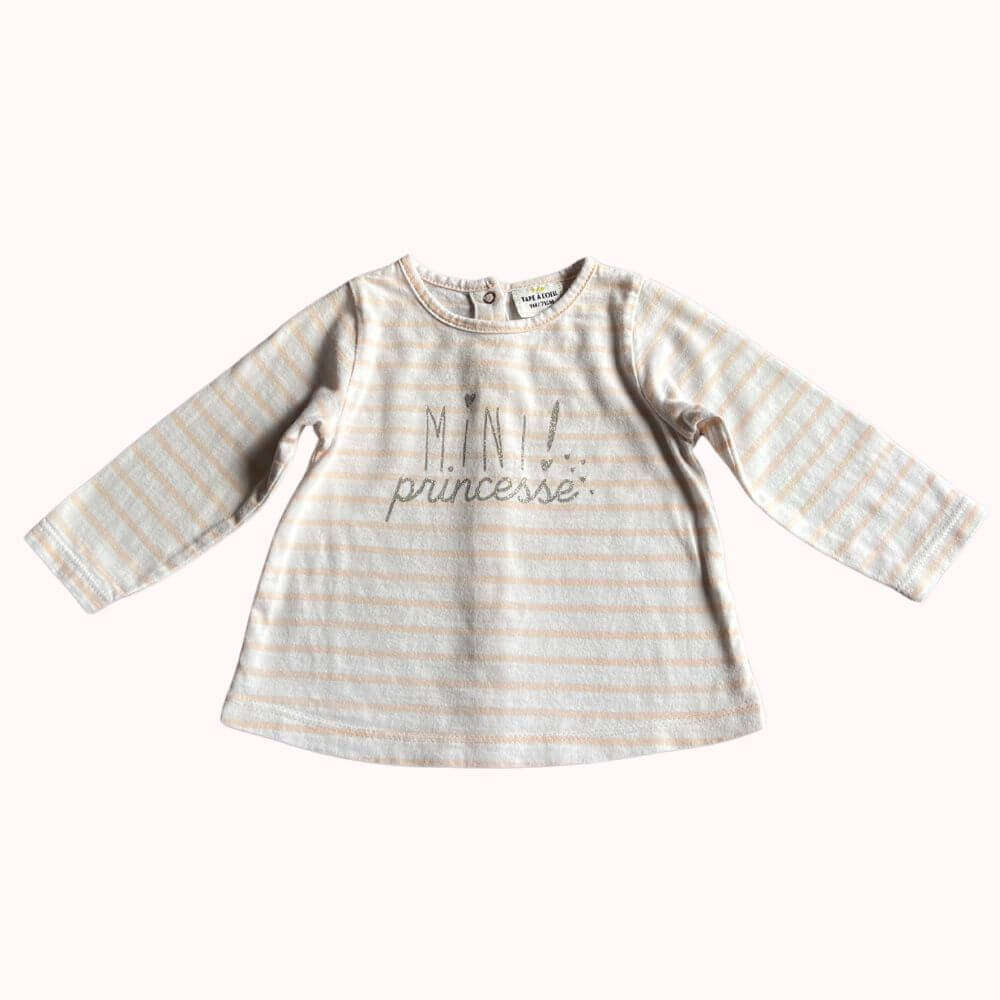 TEE-SHIRT MANCHES LONGUES POUR FILLE TAPE A L'OEIL 9 MOIS