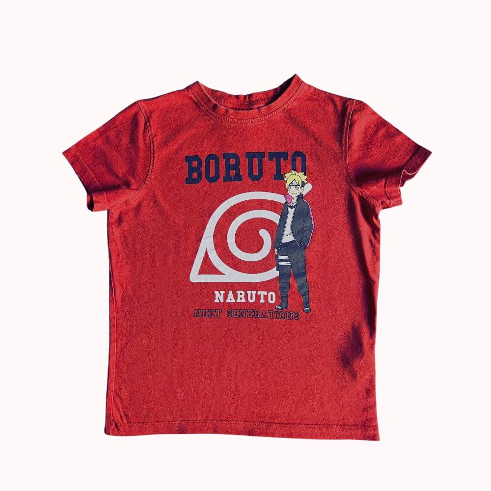 TEE-SHIRT PERSONNAGE BORUTO 10 ANS