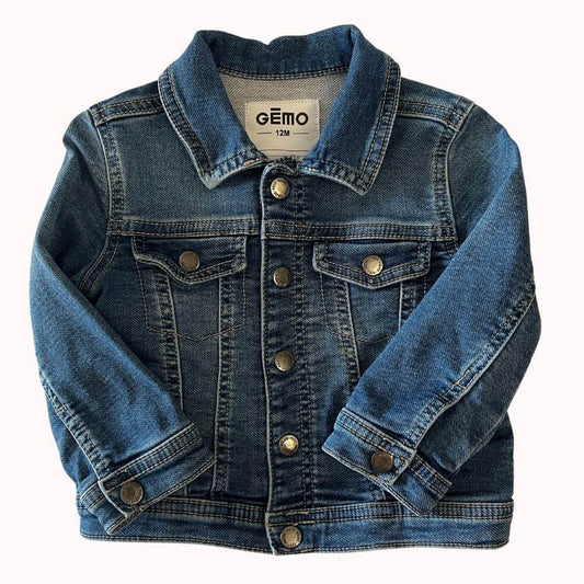 VESTE EN JEAN-GEMO- 12 MOIS