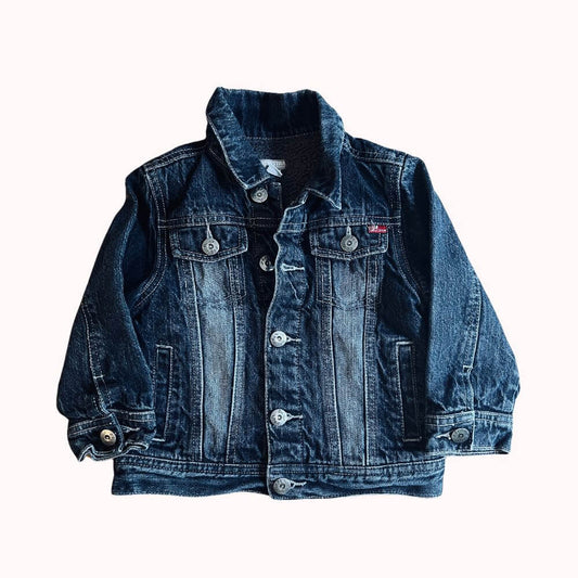 VESTE EN JEAN- ORCHESTRA- FOURREE 2 ANS